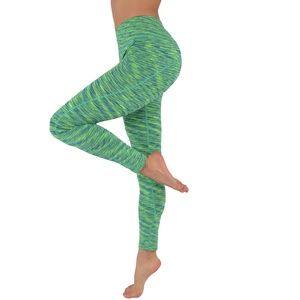 Yoga leggings workout pants two tone